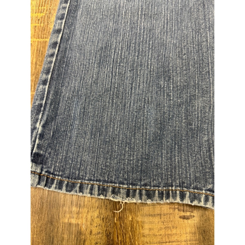 IZOD Mens Straight Leg Jeans 44x30 Blue Medium Wash 100% Cotton Denim 5-Pocket - Picture 9 of 15